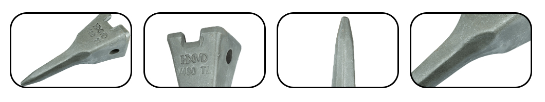 Segment de pignon avec boulons