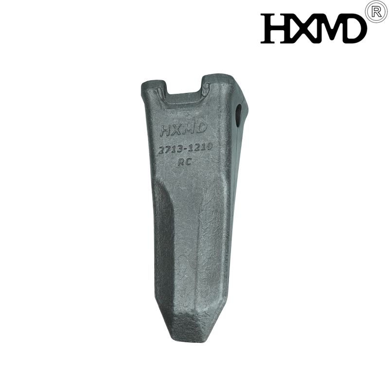 Dents résistantes de seau d'excavatrice de burin de roche d'acier allié DH300 2713-1219RC