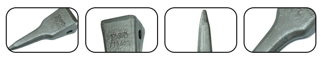 Fournisseur de pointe de dent d'excavatrice Doosan