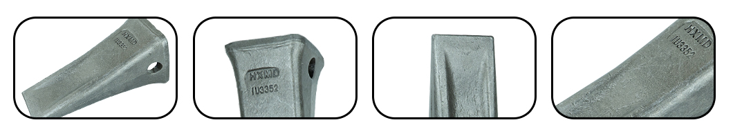 Dents de pelle r&eacute;trocaveuse Doosan