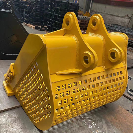 Nouveau Godet squelette pour tracteur de taille moyenne PC220