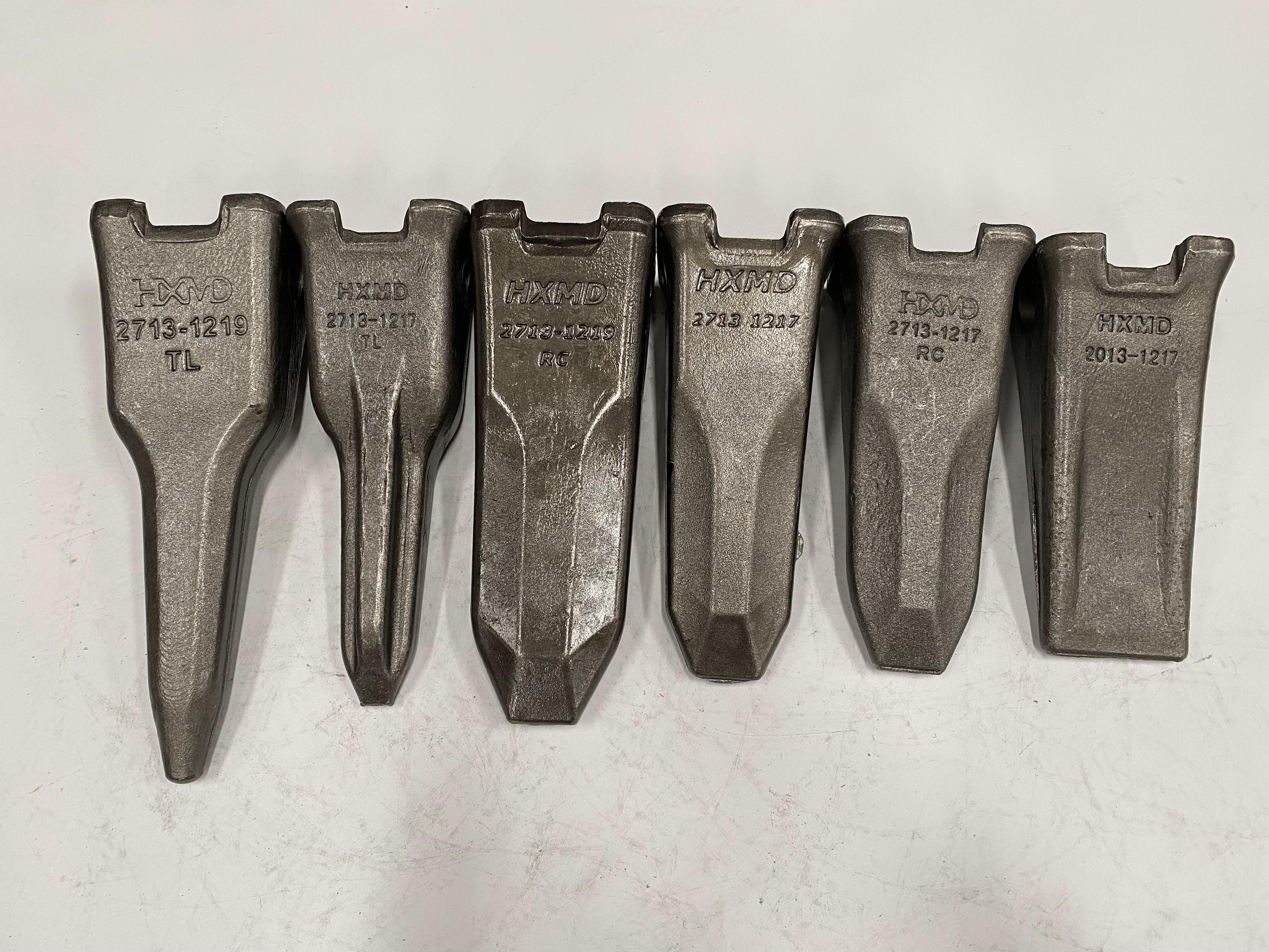 Éléments à prendre en compte lors du choix des dents de godet