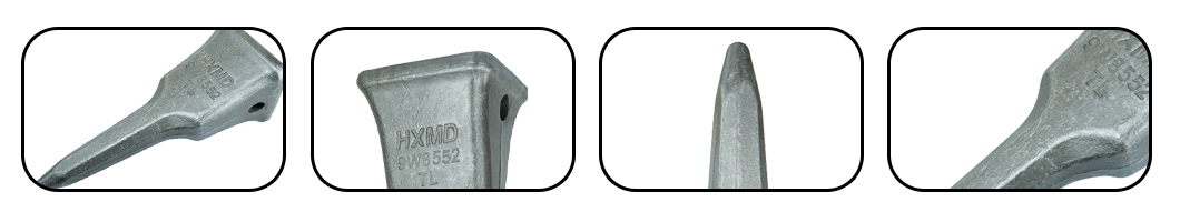 Dents de godet forg&eacute;es par Digger