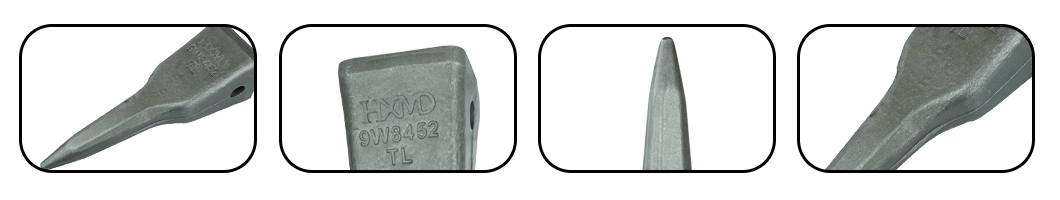 Adaptateur de dent de godet pour excavatrice &agrave; usage intensif Komatsu