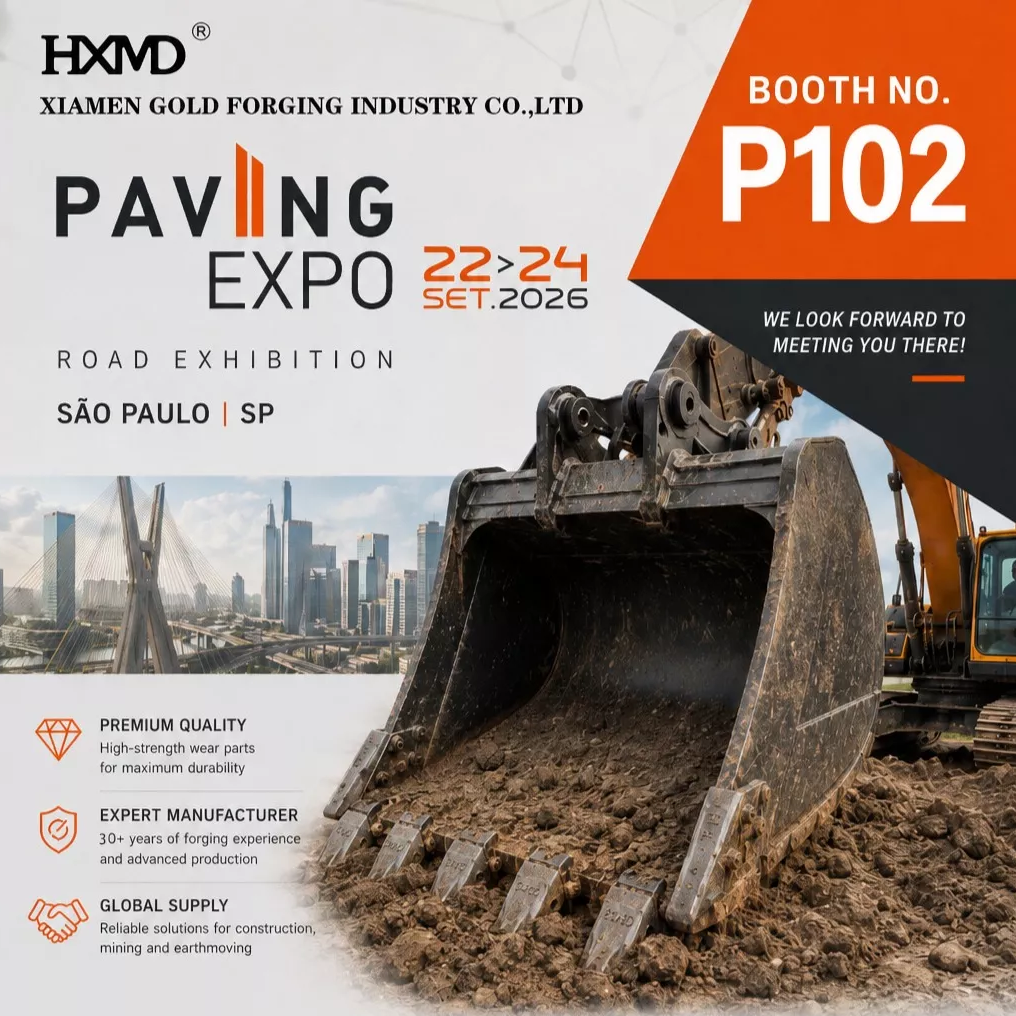 Gold Forging exposera au PAVING EXPO 2026 à São Paulo – Visitez le stand P102